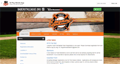 Desktop Screenshot of longviewyouthbaseball.com